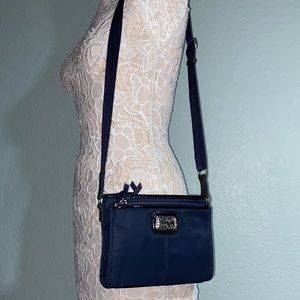 Brighton Navy Crossbody Bag